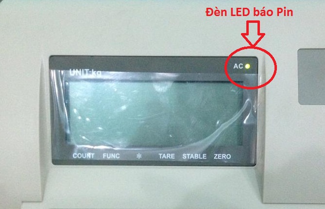 Cân bàn A12-đèn led pin